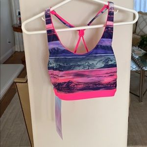 Ivivva swim top reversible top NEW girls size 10